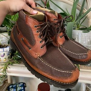 L.L. Bean Mens leather boots